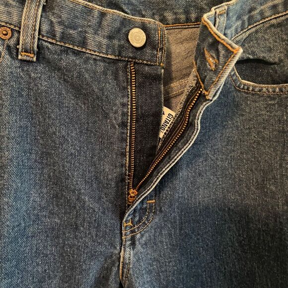 VTG Gitano Jeans Women Size 12 Petite Blue Straight Y2K Retro Mom 90's‎ Normcore - Picture 4 of 10